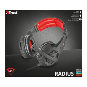 Trust Gaming GXT 310 Wired Stereo Headset – Over-the-head – Circumaural – Black – 36 Ohm – 20 Hz