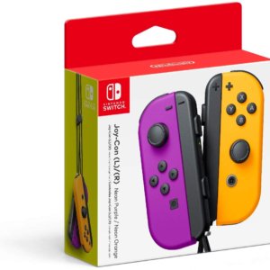 Nintendo Switch Joy-Con Controller Pair (Purple & Orange)