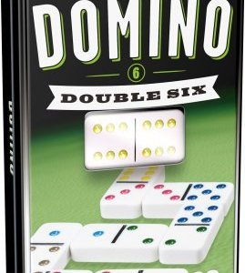 Double 6 Domino Tin Board Game