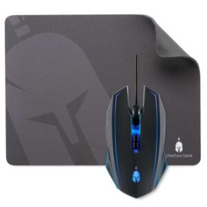SPARTAN GEAR PHALANX WIRED GAMING MOUSE & MOUSEPAD