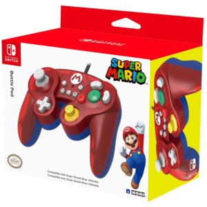 HORI Nintendo Switch Battle Pad (Mario) GameCube Style Controller – Nintendo Switch