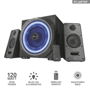 Trust GXT 688 Torro Illuminated 2.1 Speaker Set – 23043
