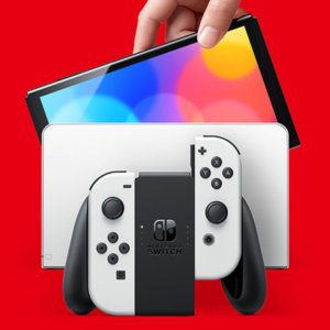 Nintendo Switch OLED WHITE + FREE CASE