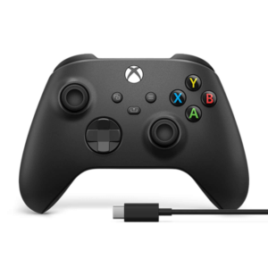 Microsoft Xbox X|S, Xbox One and PC Bluetooth Wireless Controller + USB-C Cable Black