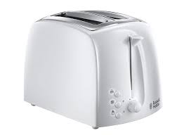 Russell Hobbs Textures 2 Slice Toaster 21640 White