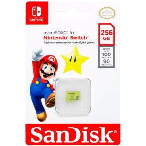 Sandisk Micro SDXC 256GB Nintendo Memory Card