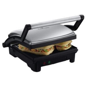 Russell Hobbs Stainles Steel Panini Grill 22.5 X 23.5 Cm