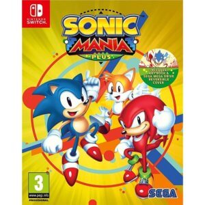 SONIC MANIA PLUS with ART BOOK SWITCH