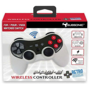 Subsonic Pros Wireless Controller Retro for Nintendo Switch