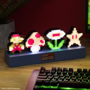 Officially Licensed Super Mario Bros Icons Light