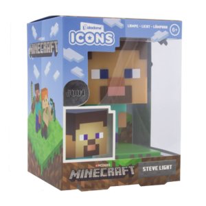 Paladone Icons Minecraft Steve Light