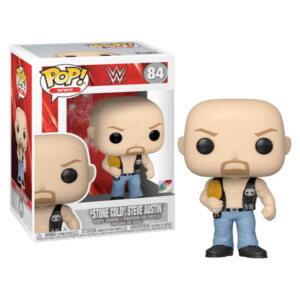 Funko – WWE: WWE (Stone Cold Steve Austin w/ Belt) POP! Vinyl