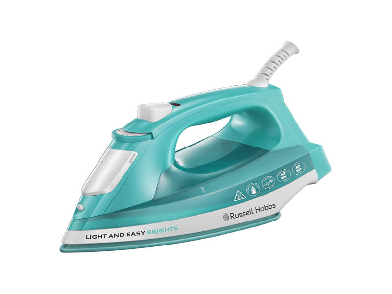 Russel Hobbs Steam Iron Light Easy Ceramic 2400WA Video Games Malta   RUSSELL HOBBS STEAM IRON LIGHT EASY CERAMIC 2400W A 