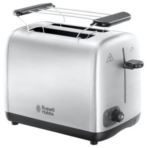 Russell Hobbs Toaster 2-Slice Adventure Brushed Stainless Steel