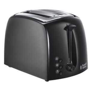 Russell Hobbs Toaster 2 Slice Textures Black