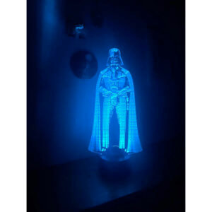Darth Vader Hologram, Sith Lord, Edge Lit Acrylic LED Light