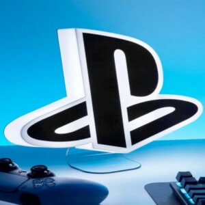 PlayStation logo light