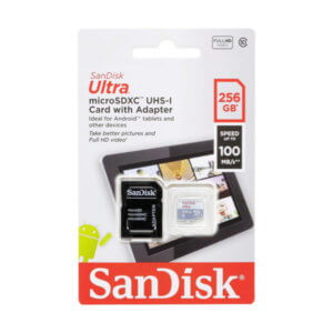 SANDISK ULTRA  256 GB MICROSDXC UHS-I  SDSQUNR-256G-GN6TA