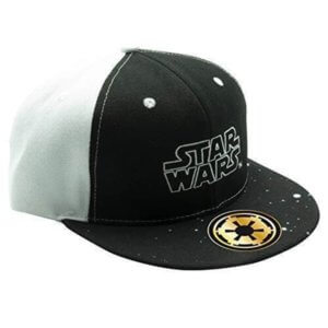 Star Wars Logo Snapback Cap (Black/White)