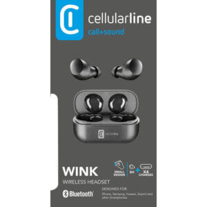 WINK Bluetooth Earphones with light, comfortable design