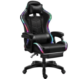 Earthquake Gaming Chair Black RGB Lights